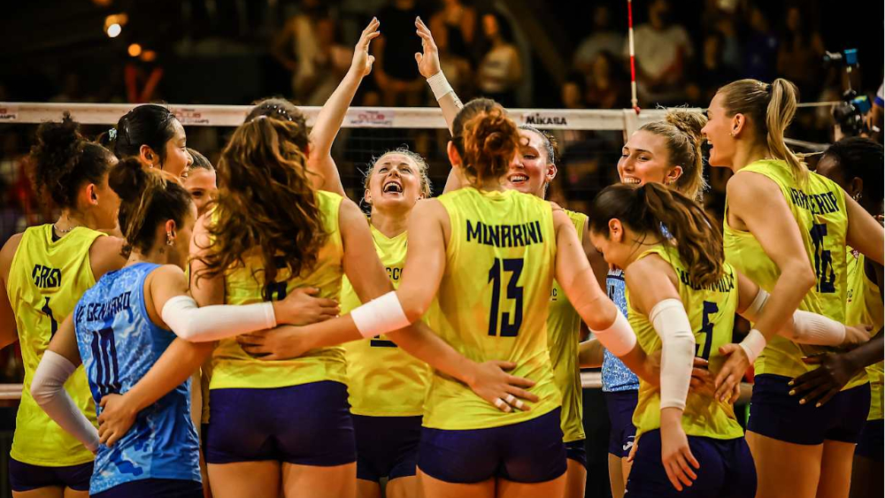 Finale tutta italiana ai campionati mondiali di pallavolo femminile per squadre.