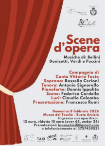 Busto Arsizio, “Scene d’Opera”, al Museo del Tessile