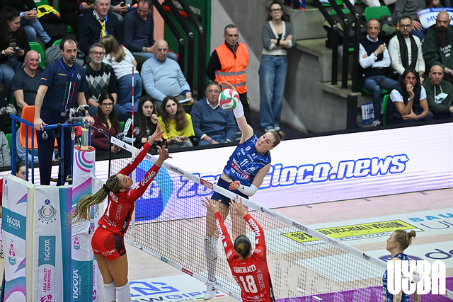 La Eurotek ha perso gara 1 con la Imoco a Villorba