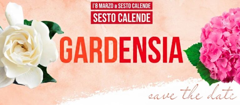Torna “Gardensia” a Sesto Calende Gardensia l'8 marzo 2026 a Sesto Calende