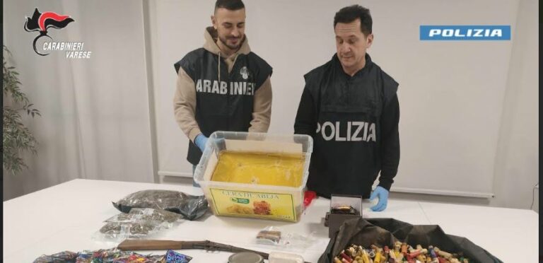 Traffico di droga tra Varese e il Perù droga Varese Perù