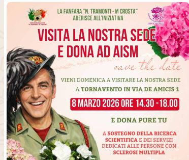 Tornavento, dona ad AISM AISM