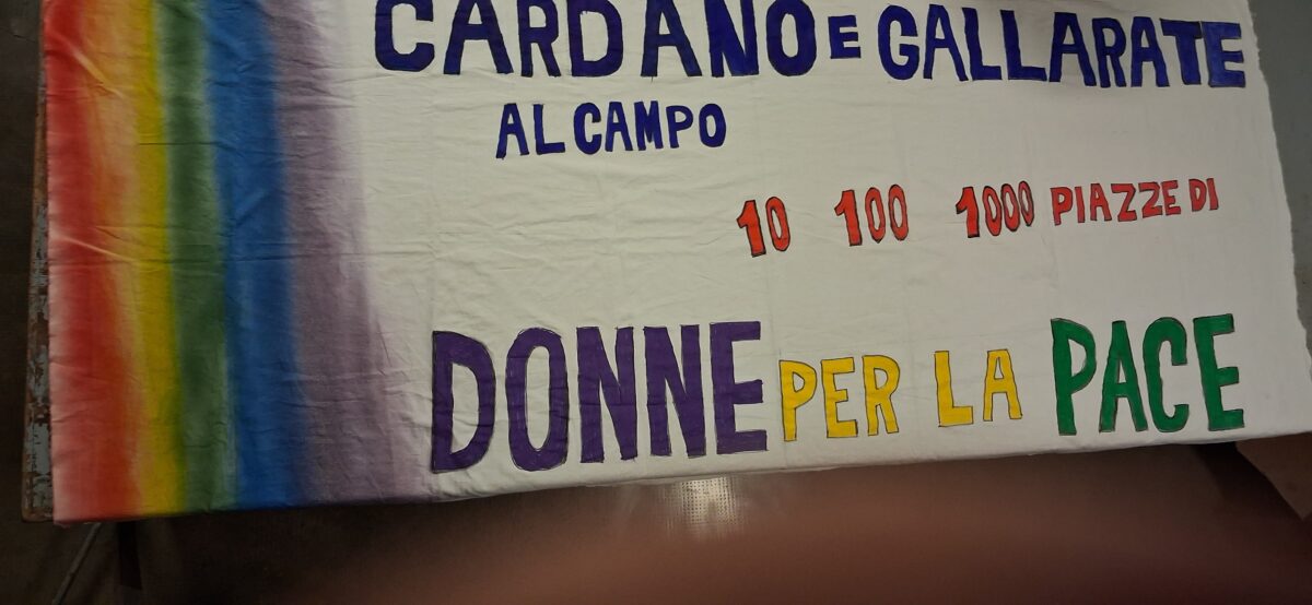 Gallarate. La Casa delle donne Anna Andriulo dice no alla guerra Gallarate