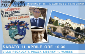 Varese, Piero Chiara, 40ntennale dalla scomparsa