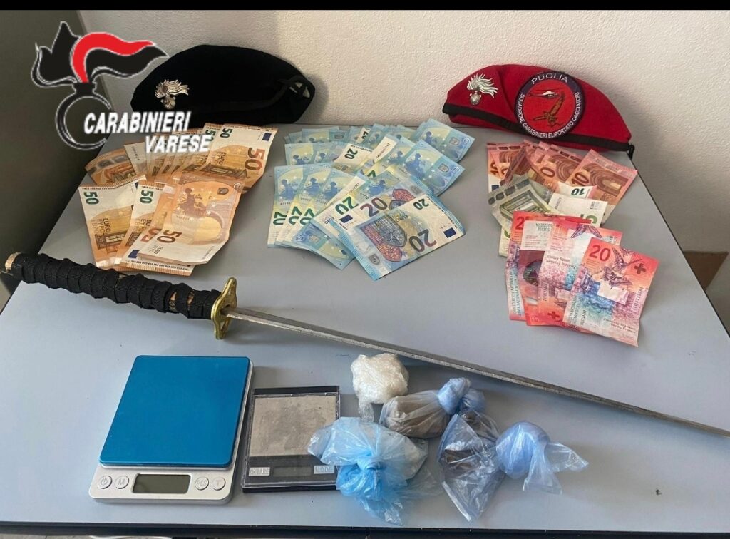 Saronno, operazione antidroga nel Parco Pineta Saronno