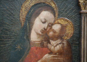 Magenta, restauro della Madonna