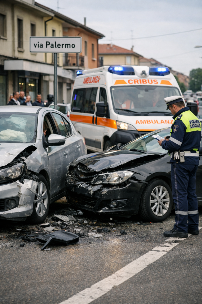 Incidenti stradali a Busto Arsizio Busto Arsizio