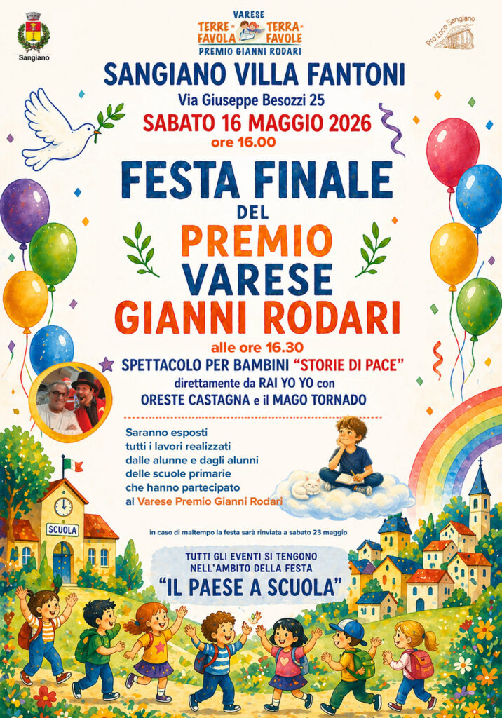 Sangiano, festa Gianni Rodari