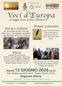 A Fagnano "Voci d'Europa" con la scuola e le poesie del Circolo l'Alba