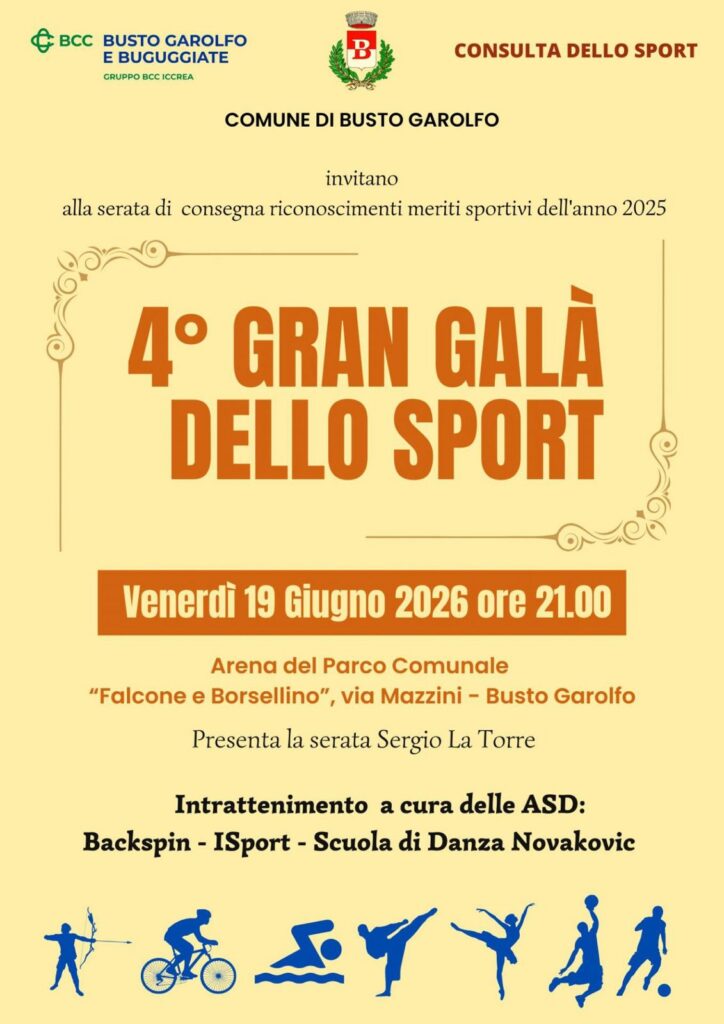 Busto Garolfo, Gran Galà dello Sport