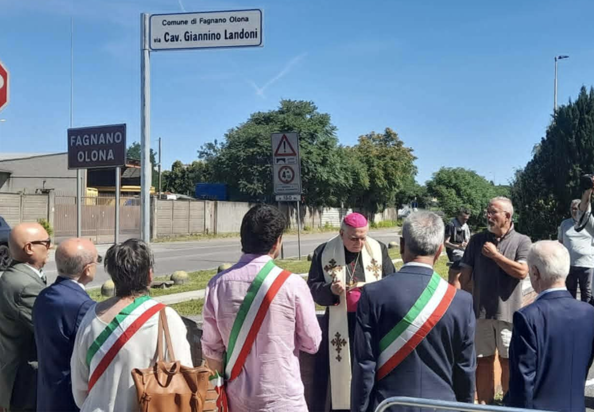 Fagnano Olona, Giannino Landoni, via dedicata ad un “pioniere” del lavoro