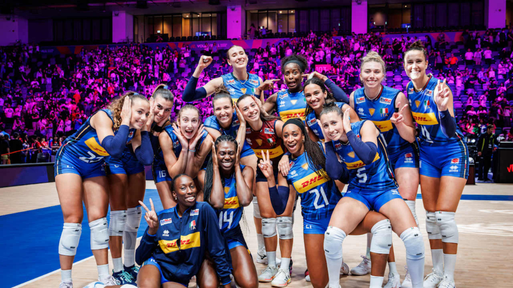 Italia Olanda ai quarti di finale di VNL a Macao in Cina