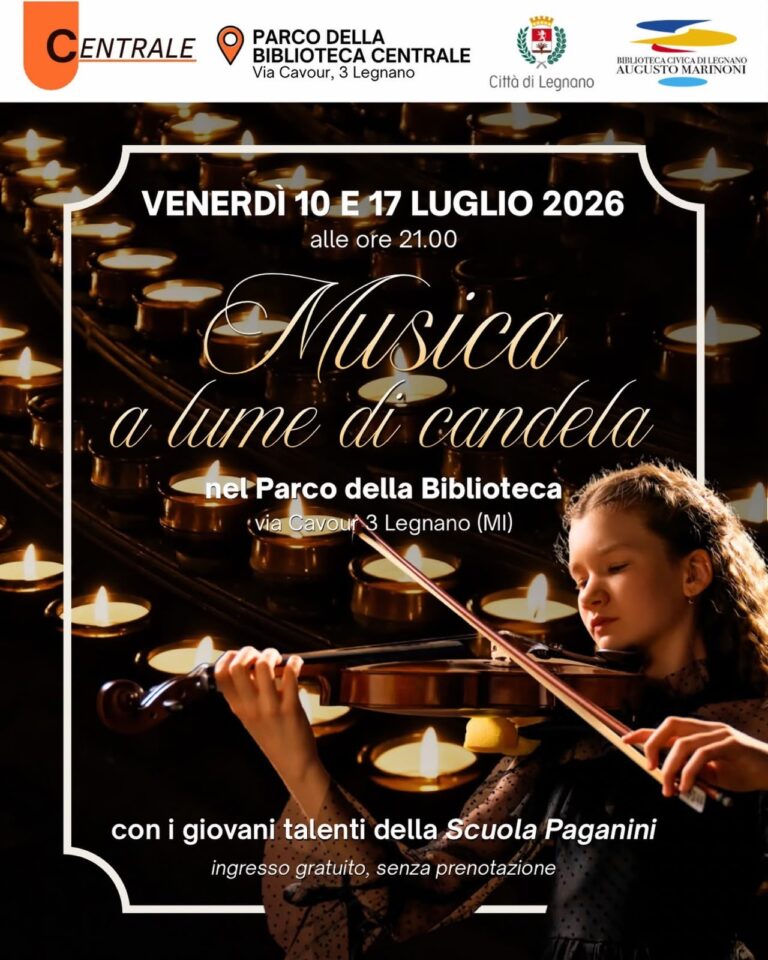 Legnano, musica a lume di candela Legnano