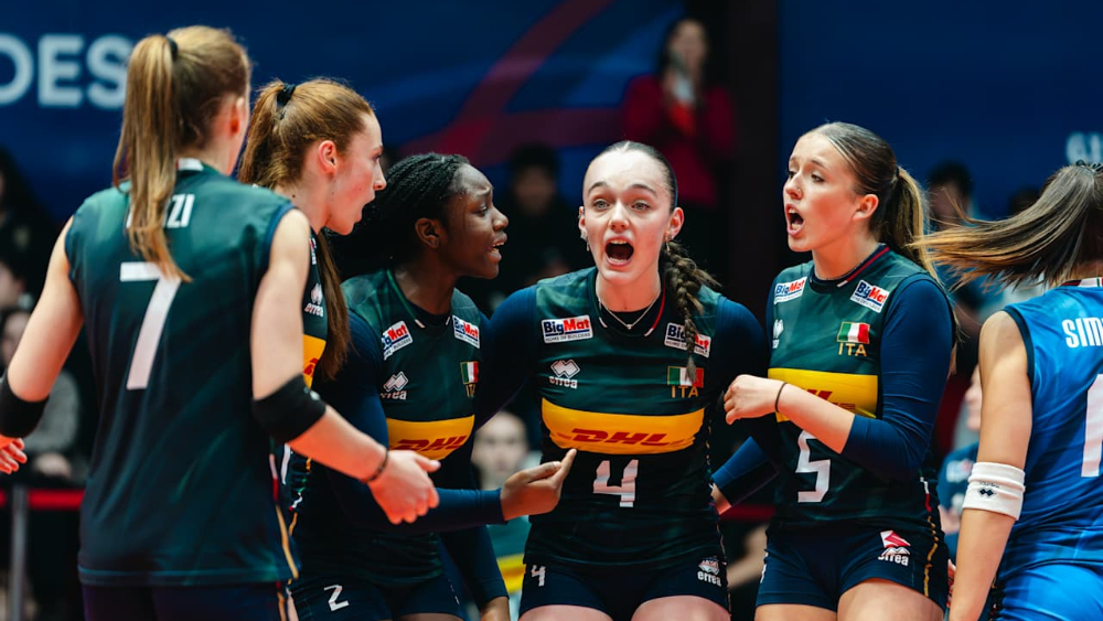 Le azzurre under 17 di pallavolo femminile hanno conquistato gli ottavi di finale del mondiale.