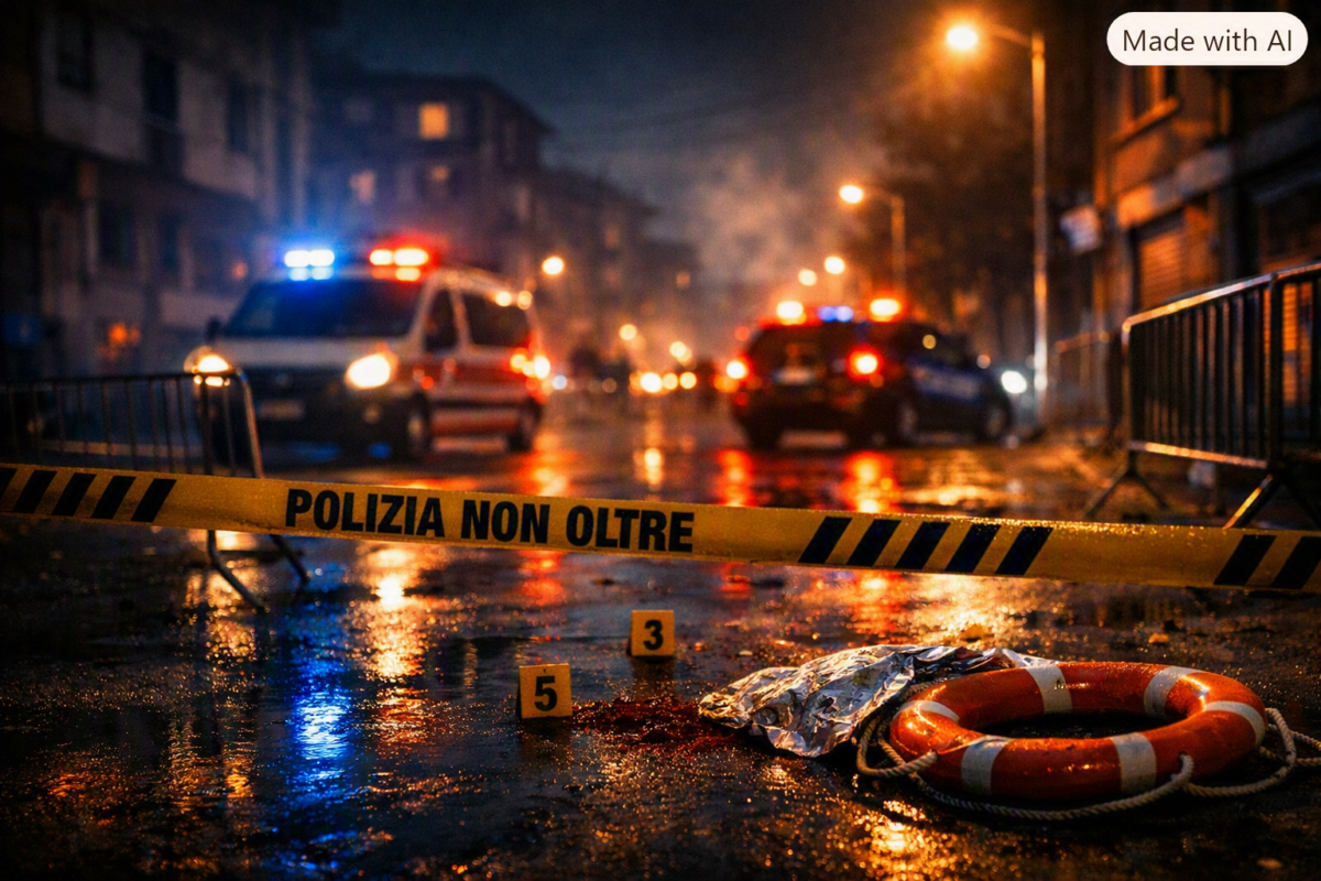 Luino via Gorizia, evento violento Luino, evento violento