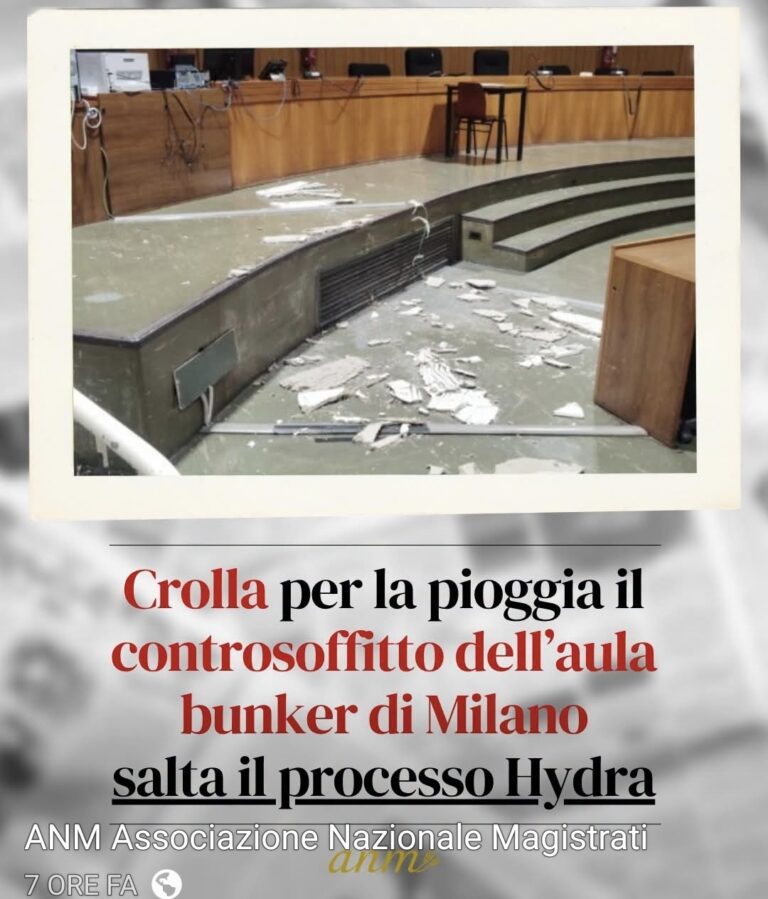 ANM lancia l’allarme dopo il crollo a Milano