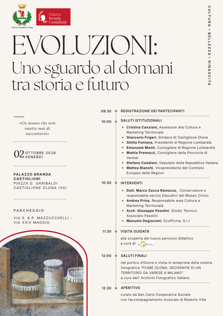 Castiglione Olona, Palazzo Branda Castiglioni accoglie