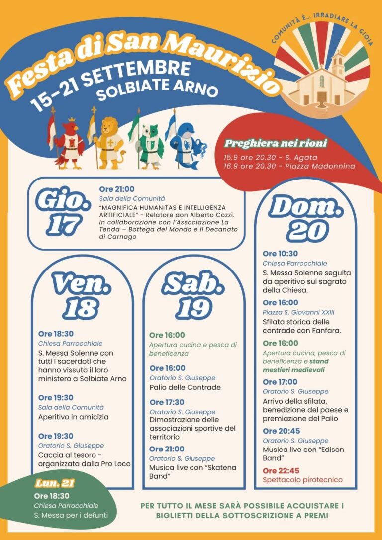 Solbiate Arno in festa