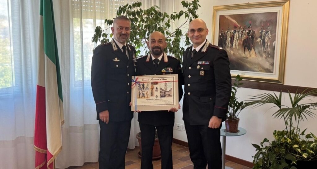 Alessandro Perini lascia l’Arma dopo 40 anni di servizio arma