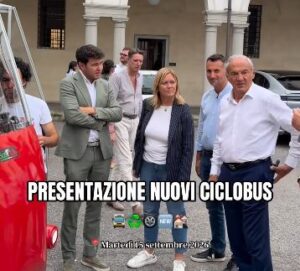 A Busto Arsizio arrivano i ciclobus: la città pedala insieme ed è subito amore ciclobus a Busto