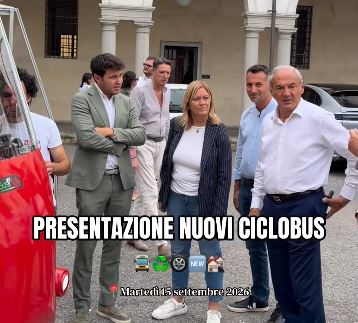 A Busto Arsizio arrivano i ciclobus: la città pedala insieme ed è subito amore ciclobus a Busto