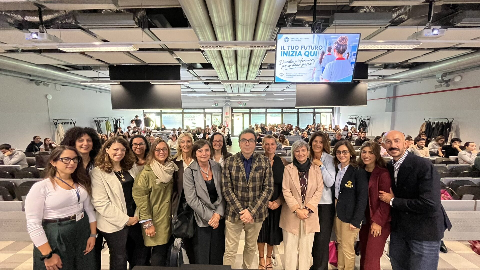 Università Insubria, Infermieristica, Welcome Day, Varese, Como, Busto Arsizio, Fabio Angeli, Luigina Guasti, matricole, ASST Sette Laghi, ASST Lariana, ASST Valle Olona