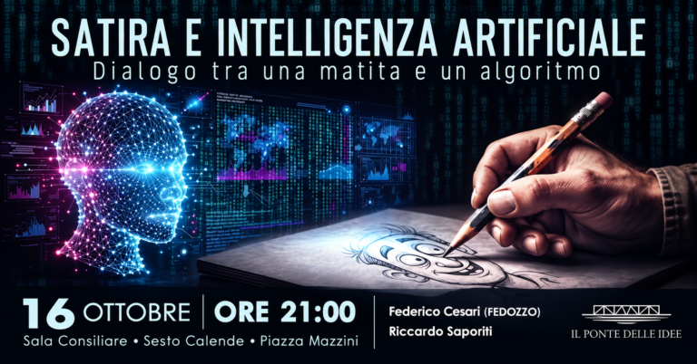 SATIRA e INTELLIGENZA ARTIFICIALE - Copertina