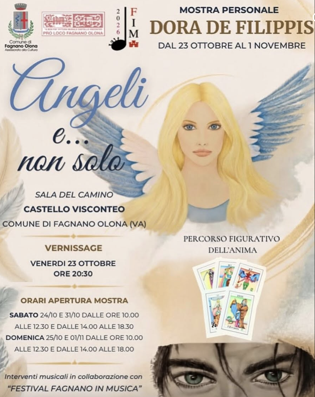 Fagnano Olona, "Angeli e non solo", mostra al castelloScreenshot 2026-10-19 alle 08.55.47
