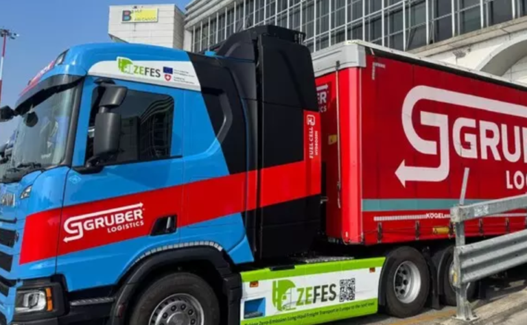 camion a idrogeno a Malpensa